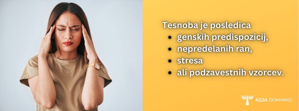 TESNOBA JE POSLEDICA: 