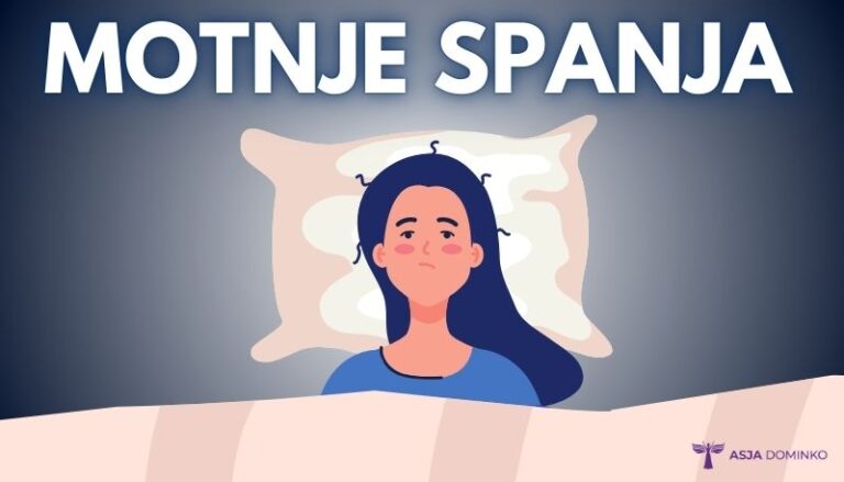 Katere motnje spanja poznamo in kako jih lahko premagamo?