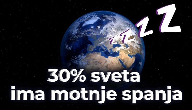 30% sveta ima motnje spanja