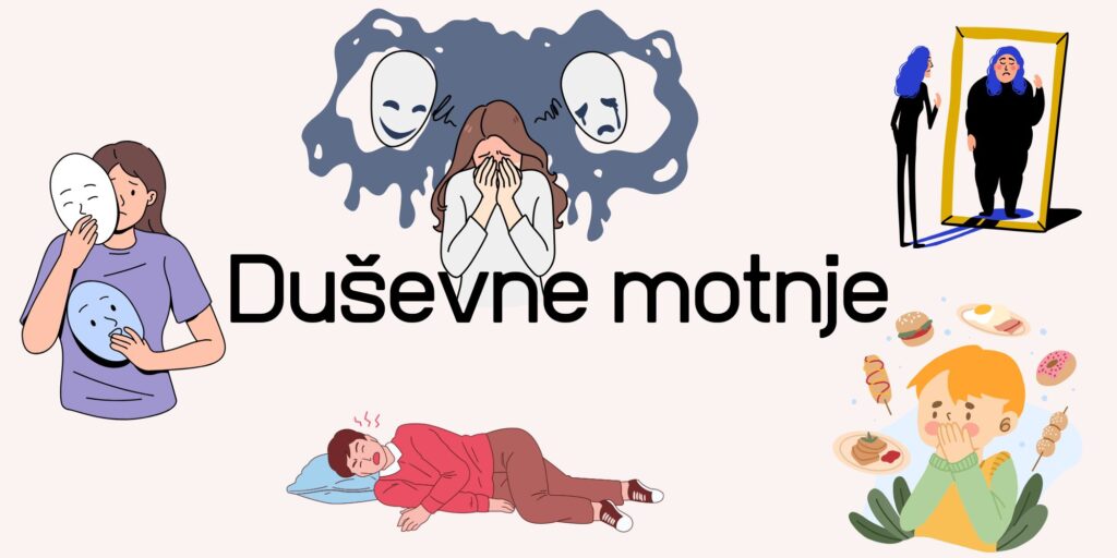 Duševne motnje so težave v razmišljanju, vedenju, izražanju ali doživljanju čustev, ki negativno vplivajo na življenje in zdravje posameznika.